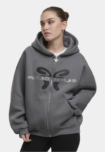 Sudadera con capucha Casual Felicious para mujer, 310 g/m², algodón, negra