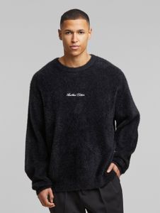 Sweat-shirt confortable Another Cotton Lab pour homme, noir