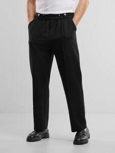 Comodi jeans elasticizzati da uomo Another Cotton Lab, colore nero.