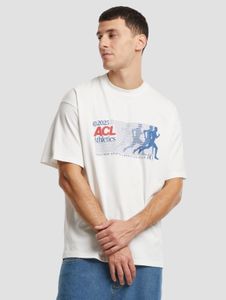 T-shirt moderna da uomo Another Cotton Lab in cotone, bianca