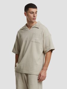 T-shirt moderna da uomo Another Cotton Lab in cotone, beige