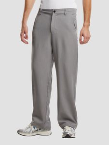 Comodi jeans da uomo Another Cotton Lab elasticizzati grigi