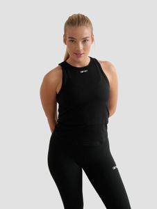 T-shirt stretch sporty aim'n pour femme, noir