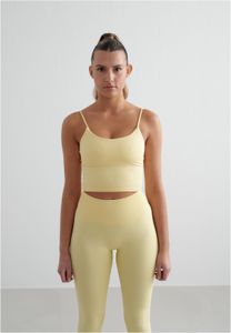 Chaussettes extensibles confortables aim'n pour femmes, jaunes