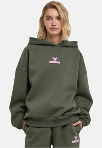 Sudadera cómoda para mujer Felicious de algodón, color verde.