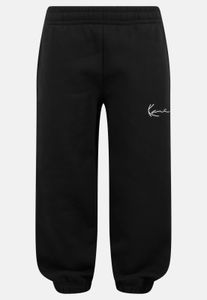 versatile Karl Kani unisex trousers with pockets, cotton, black