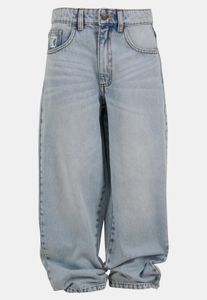 Pantalones vaqueros unisex modernos de Karl Kani con algodón, color azul.