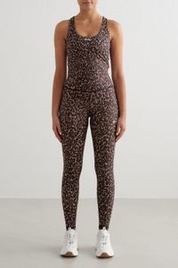 Pantaloni elasticizzati da donna Aim'n, versatili, marroni