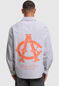 modernes Another Cotton Lab Herren Polo-Shirt Grau