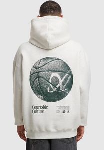 Comfortable Another Cotton Lab Men's Hoodie with Ribbed Cuffs and Hood, Grey