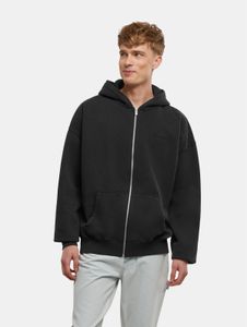 Comfortable PEGADOR men's hoodie with cotton, black