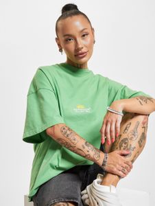 T-shirt femme PEGADOR confortable en coton, vert