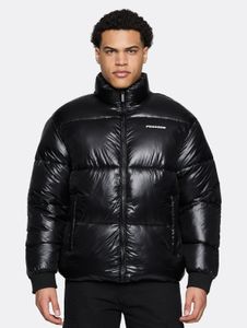 Casual Pegador men's jacket with zipper and hood, black