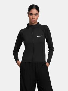 Sweat-shirt stretch PEGADOR moderne pour femme, 210 g/m², noir