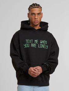 modern PEGADOR men's hoodie black