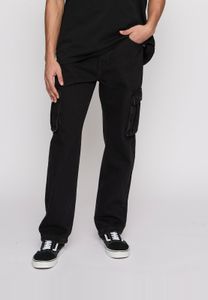 modern PEGADOR men's jeans with cotton pockets, black