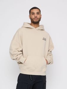 Moderna felpa con cappuccio da uomo PEGADOR in cotone beige