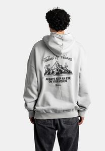 Modern Pegador Men's Oversized Hoodie with Cotton, Grey
