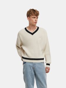 Comfortable PEGADOR men's sweatshirt with cotton, beige