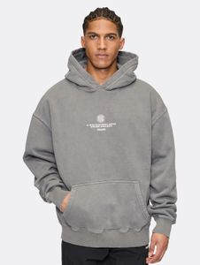Soft PEGADOR men's hoodie with cotton, grey