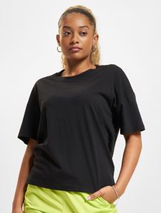 Comoda t-shirt da donna Freddy in cotone, nera