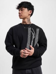 Casual Rocawear men's sweatshirt with cotton, black