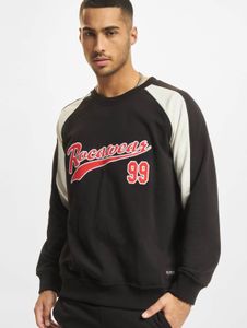 Sweat-shirt Rocawear doux pour homme, poignets côtelés, 100% coton, noir