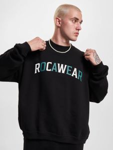 Sudadera informal Rocawear para hombre, de algodón, color negro.