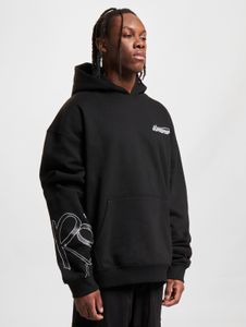 Sudadera con capucha cómoda para hombre de Rocawear, de algodón, color negro.