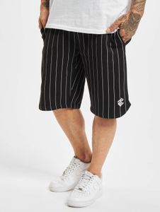 Rocawear men's summer shorts with drawstring and pockets, 320 g/m² cotton, black