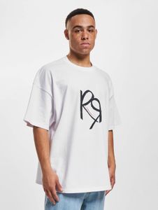 Camiseta de algodón oversize para hombre Modern Rocawear, color blanco.