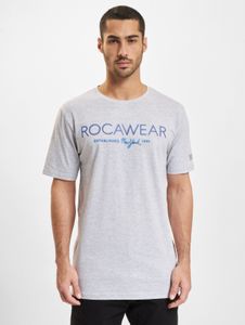 sporty Rocawear men's T-shirt with cotton, grey