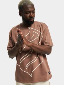 Camiseta deportiva Rocawear para hombre, 190 g/m², color marrón.