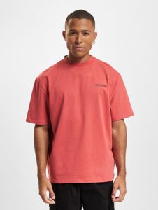 Cómoda camiseta de algodón extragrande para hombre de Rocawear, color rojo.