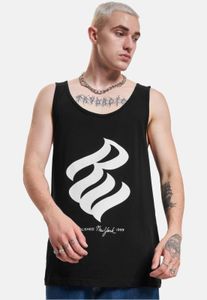 Camiseta informal de hombre Rocawear de algodón, color negro/blanco.
