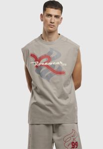 Cómoda camiseta de hombre Rocawear de algodón, color beige.