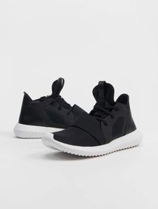 Zapatillas deportivas Adidas para mujer, elegantes y negras.