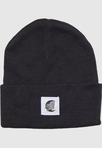Casual Santa Cruz unisex cap with cotton, black