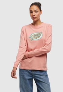 T-shirt décontracté Santa Cruz pour femme, en coton rose