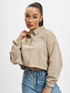 versatile Sixth June women's polo shirt beige