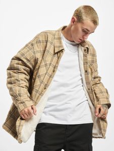Giacca da uomo moderna Southpole con tasche, trapuntata, in cotone 175 g/m², beige