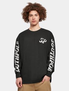 Sweat-shirt oversize pour homme Soft Southpole, 240 g/m², 100 % coton, noir