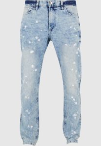 Jean Southpole pour homme, élégant, stretch, zippé, coupe skinny, en coton bleu