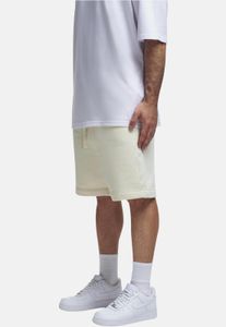 Pantalones cortos casuales para hombre de 2Y Studios con cordón ajustable y bolsillos, algodón de 350 g/m², color crudo-blanco.