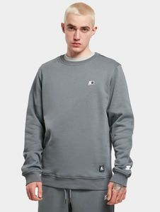 Comfortable starter men's fleece sweatshirt, 300 g/m² with cotton, grey