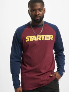 lässiges Starter Herren Sweatshirt 180 g/m² mit Baumwolle Bordeaux-Rot/Blau
