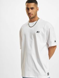 Comfortable starter men's T-shirt, oversize, 240 g/m², cotton, white