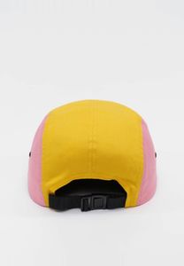 Cool starter unisex cap with cotton, pink/yellow