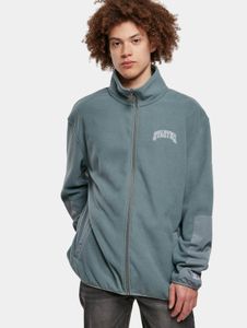 Modern starter men's jacket with zippers and pockets, 250 g/m², grey.