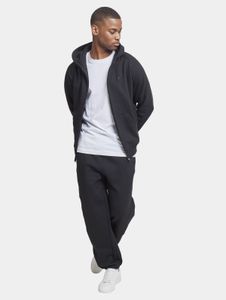 Versatili pantaloni da uomo Urban Classics in cotone 380 g/m², neri